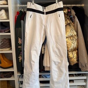 Bogner white ski pants